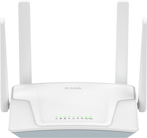 D-link G416c/e Trådløs Router Gigabit Ethernet Dual-band (2,4 Ghz / 5 Ghz) 4g Hvid billede