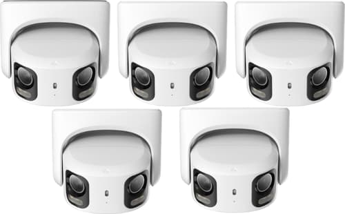 Reolink Pro Rp-pct16md 16 Mp Ultra Hd Dual Lens Ai Poe-kamera 5-pak