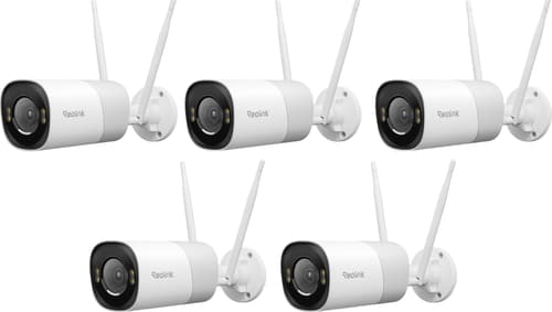 Reolink Pro Rp-wcb8mz 8 Mp Ultra Hd Wifi Ai-kamera 5-pak