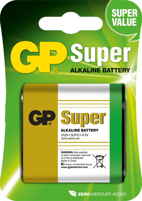 Gp Super 312/3lr12 Alkaline 4.5v