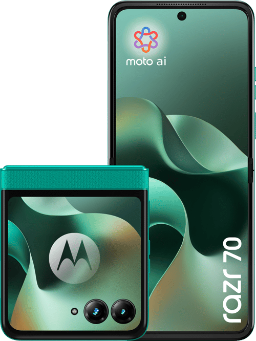 Motorola Razr 70 256gb Mørkegrøn
