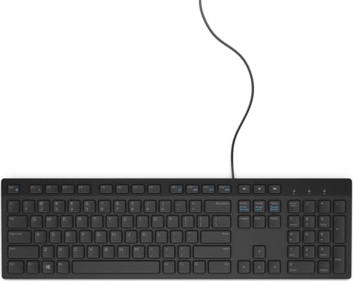 Dell Trådbundet Tangentbord – Kb216 - Usa Internationell (qwerty) - Svart Kabel Amerikanskt Internationellt