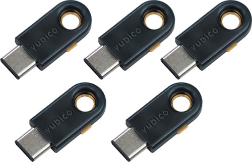 Yubico Yubikey 5c (usb-c) 5-pack Yubico Yubikey 5c (usb-c) 5-pack