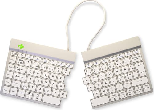 R-go Tools Split Break Ergonomic Trådløs Nordisk Tastatur billede