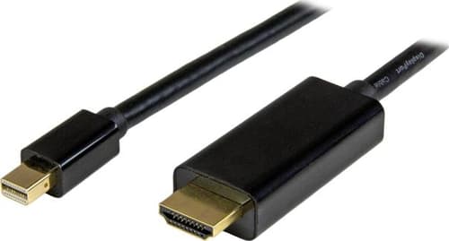 Startech Mini Displayport To Hdmi 2m Mini Displayport Hdmi Sort billede