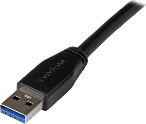 Startech 30ft Active Usb 3.0 Usb-a To Usb-b Cable 10m Usb-a Usb-b Sort billede