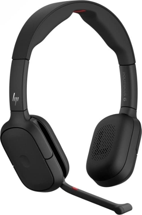 Hp Poly Focus 625 Stereo Bluetooth Headset Stereo Musta