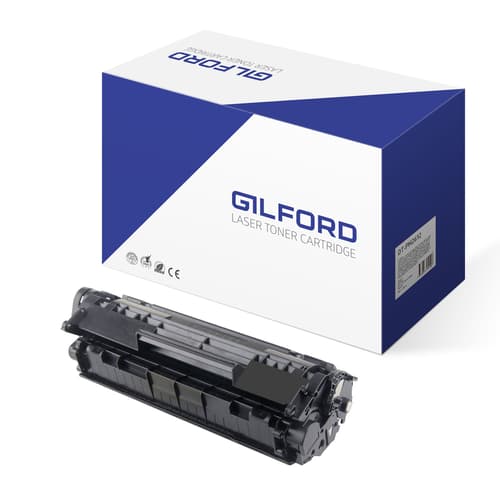 Gilford Värikasetti Musta 12a 2k - Lj 1010/1012/102x/1015/3030 - Q