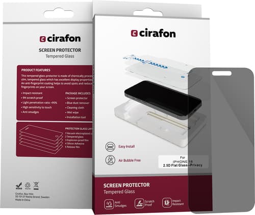 Cirafon Skrämskydd Privacy Glas