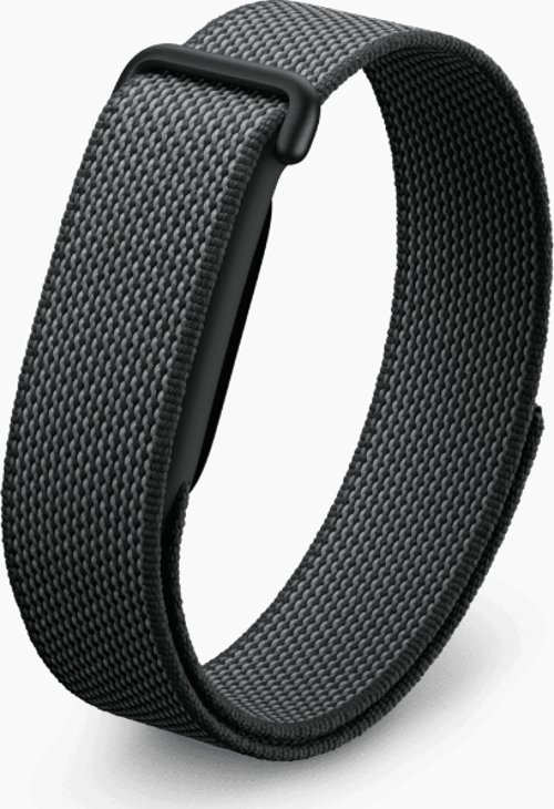 Fitbit Google Air Obsidian Musta