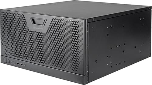 Silverstone Rm51 Ställning Svart Rack Svart