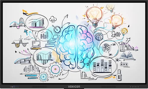Voxicon Digital Whiteboard Dcw86u5pap Uhd Musta
