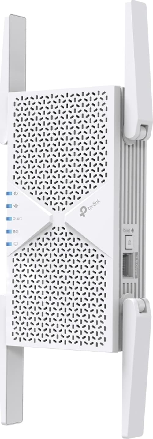 TP-Link RE405BE Wi-Fi 7 rækkeviddeforlænger - dual-band 2,5 Gbit/s LAN - Hvid