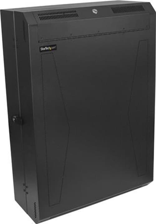 StarTech.com 6U Wall Mount Network Cabinet - Vertical Wall Mount Patch Panel Rack - 30" Server Room Cabinet (RK630WALVS) rack enclosure cabinet - 6U