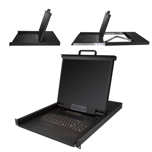 Startech 16 Port Rackmount Kvm Console W/ Cables billede