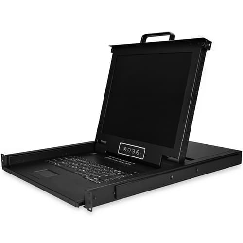 Startech 16 Port Rackmount Vga Kvm Console With Keyboard billede