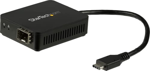 StarTech.com US1GC30SFP USB-C to Fiber Optic Converter - Open SFP