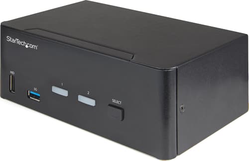 Startech 2-port Dual Monitor Hdmi 2.0 Kvm Switch 4k@60hz Hdr