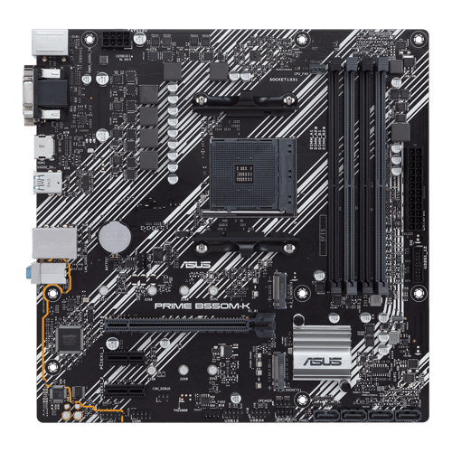 Asus Prime B550m-k Am4 Micro-atx Bundkort