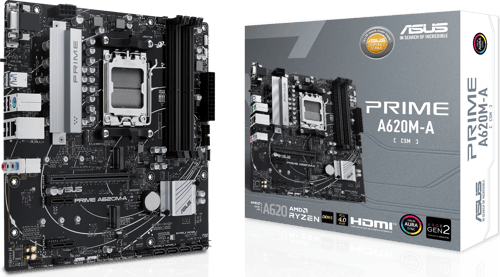Asus Prime A620m-a-csm Am5 Micro-atx Bundkort