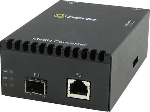 Perle S-10grt-sfp Verkon Mediamuunnin 10000 Mbit/s Musta