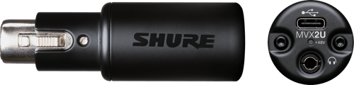 Shure Mvx2u Grænseflade Til Lydoptagelse