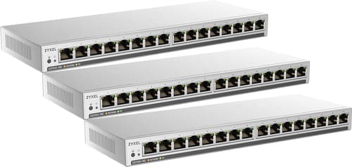 Zyxel Gs1100-16e 16-port Gigabit Slim Switch 3-pack