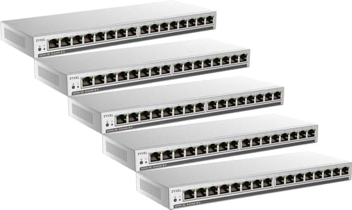 Zyxel Gs1100-16e 16-port Gigabit Slim Switch 5-pack
