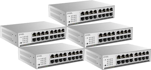 Zyxel Gs1100-16 16-port Gigabit Switch 5-pack