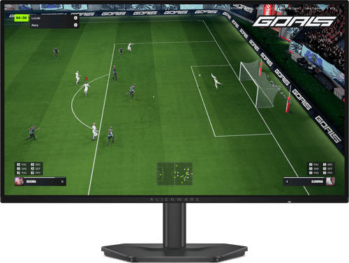 Alienware AW2726DL - LED-skærm - gaming - 27 - 2560 x 1440 WQHD @ 280 Hz - IPS - 400 cd/m² - 1000:1 - 1 ms - HDMI, DisplayPort - sort - BTO - med 3 års Basic Hardware Service with Advanced Exchange efter fjerndiagnose