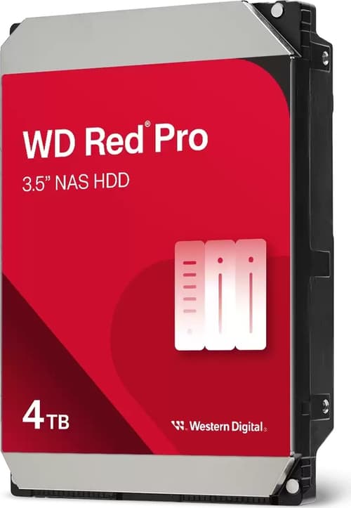 Wd Red Pro 4tb 3.5 tommer 7200r/min Sata Hdd