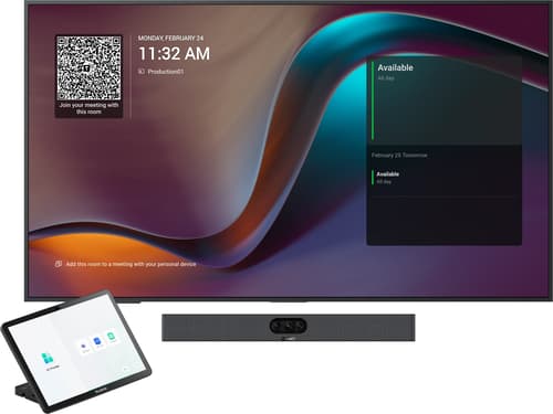 Yealink Md55 55” Meetingdisplay + Meetingbar A25-010 & Ctp25