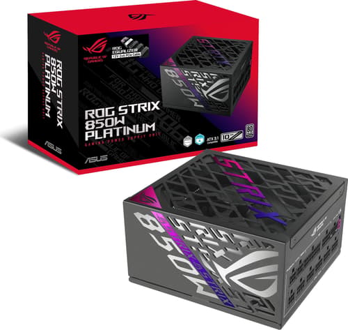 Asus Rog Strix (rog Equalizer) 850w Atx 80+ Platinum Nätaggregat Asus Rog Strix (rog Equalizer) 850w Atx 80+ Platinum Nätaggregat