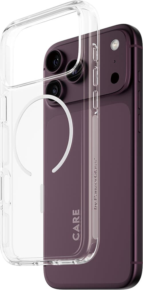 CARE by PanzerGlass Urban Explorer Case Transparent w. White Magsafe Apple iPhone 18 Pro Max | 17 Pro Max