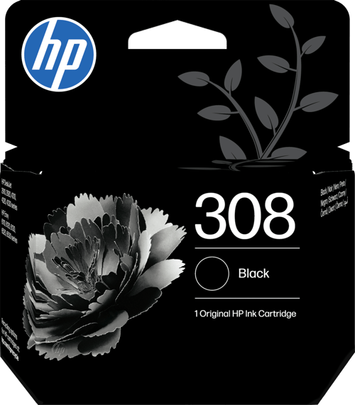 Hp Blæk Sort Nr.308 160 Sider