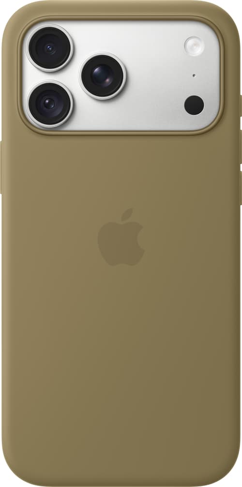 Apple Silikone-etui Med Magsafe Iphone 18 Pro Max Oliven