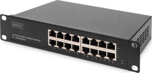 Digitus Dn-80115 16-port Gigabit 10 tommer Switch