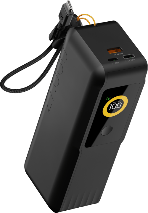 Xtorm Nextgen 70w Powerbank 27000mah Sort 99.9, 27000wh Sort