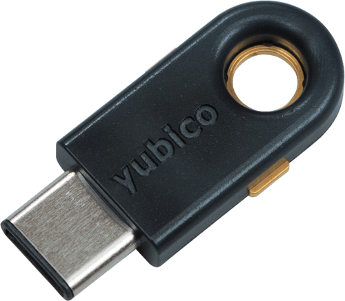 Yubico YubiKey 5C - USB-C sikkerhedsnøgle til to-faktor-login