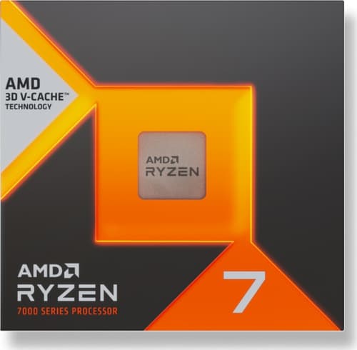 AMD Ryzen 7 7700X3D CPU - 8 kärnor - 4 GHz - AMD AM5 - AMD Boxed (utan kylare)