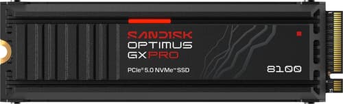 Sandisk Optimus Gx Pro 8100 4tb Heatsink M.2 Pcie 5.0