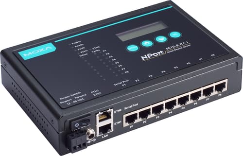 Moxa Nport 5610-8-dt-j Terminalservrar Rs-232