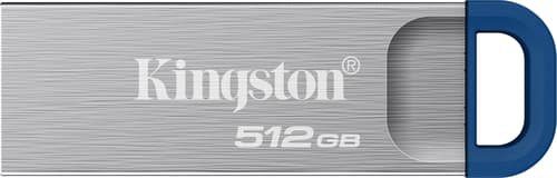 Kingston Datatraveler Kyson G2 512gb 512gb Usb-a Rustfrit Stål