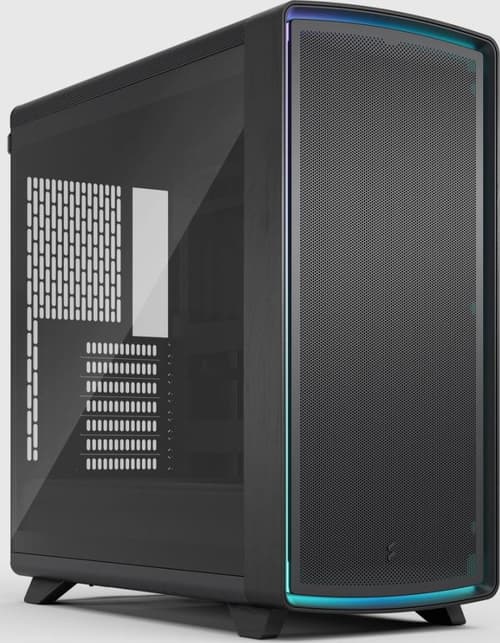 Fractal Design Summit Ambience Tg Light Tint Midi Tower Blackout Ambience