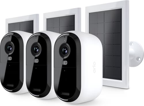 Arlo Essential 3 2k Security Camera & Solar Panel Sfærisk Ip-sikkerhedskamera Udendørs 1440 X 2560 Pixel Loft/væg