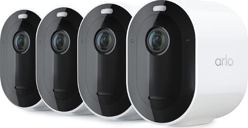Arlo Pro 6 2k+ Udendørs Sikkerhedskamera, 4-pack