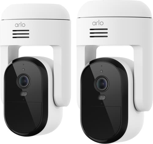 Arlo Essential - Netværksovervågningskamera - indendørs - farve (Dag/nat) - audio - trådløs - WiFi (pakke med 3)