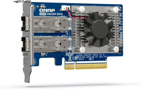 Qnap Qxg-25g2sf-e810 Netværkskort Intern Fiber 25000 Mbit/s