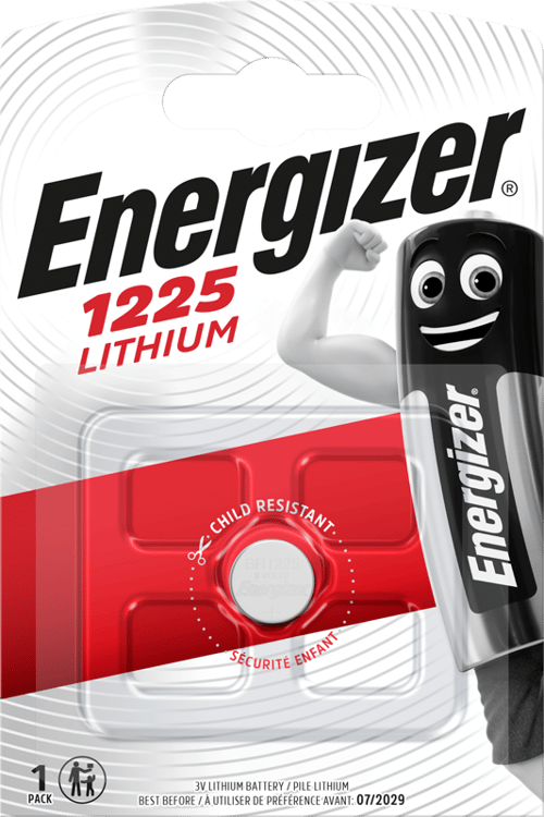 Energizer Knappecellebatteri Litium Br1225