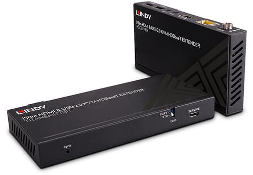Lindy 39384 Kvm Forlænger Sender & Modtager